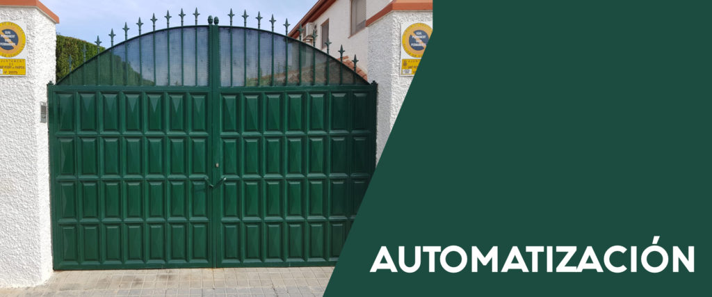 automatización de puertas en Alicante